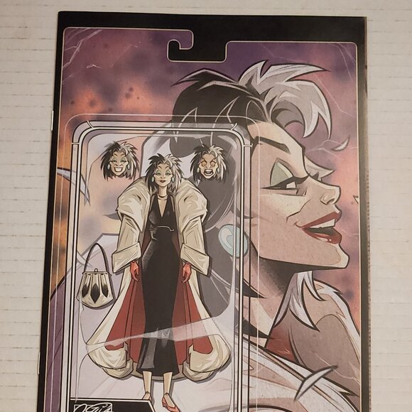 Disney Villains Cruella De Vil #1F (2023) Dynamite Entertainment, Virgin Cvr - Picture 1 of 12